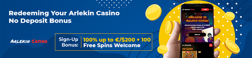 Arlekin Casino No Deposit Bonuses