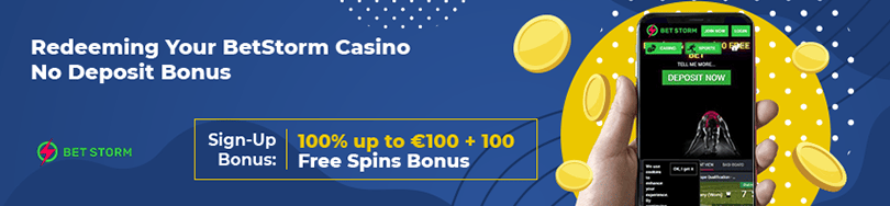 Betstorm Casino No deposit Bonus