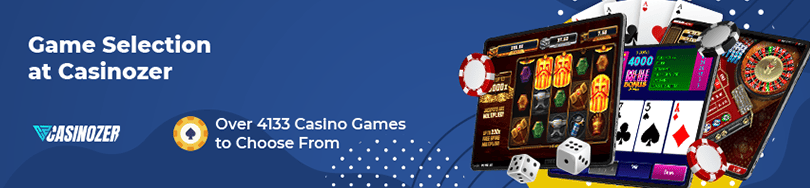 Casinozer Casino Game Selection