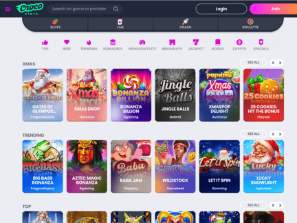 Crocoslots Casino software