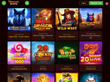 DragonSlots Casino software