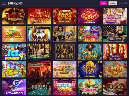 Frenzino Casino software