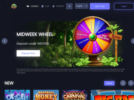 FunkyJackpot Casino website