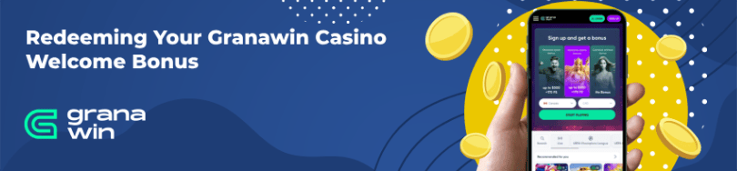 Banner of bonuses and promotions of Granawin casino