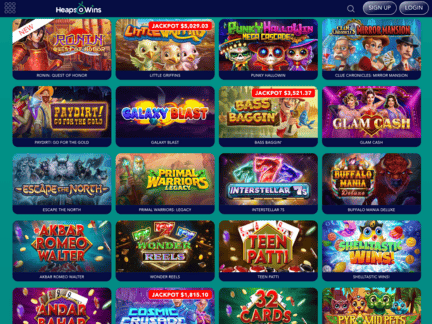 Heapsofwins Casino software