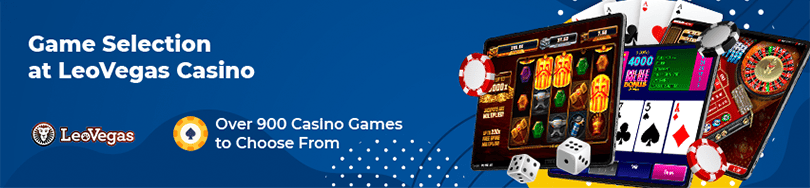 LeoVegas Casino Game Selection