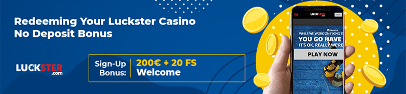 Luckster Casino Bonus Codes