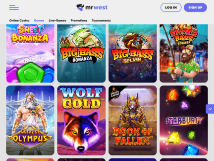 MrWest Casino software