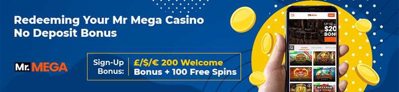 Mr Mega Casino bonus