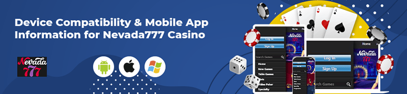 Nevada777 Casino Mobile Device Play