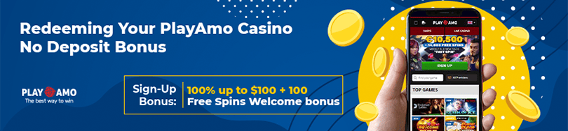 PlayAmo Casino No Deposit Bonuses