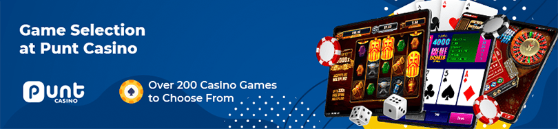 Punt Casino Game Selection