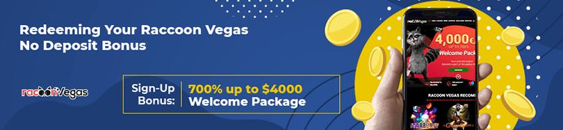 Racoon Vegas Online Casino Bonuses