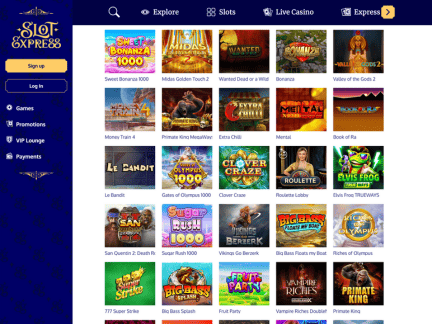 Slot Express Casino software