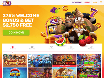 Slot Madness Casino website