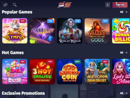 Spinlander Casino software