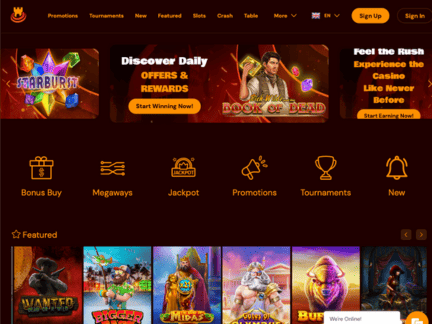 Spinscastle Casino website