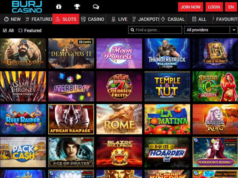 Burj Casino software