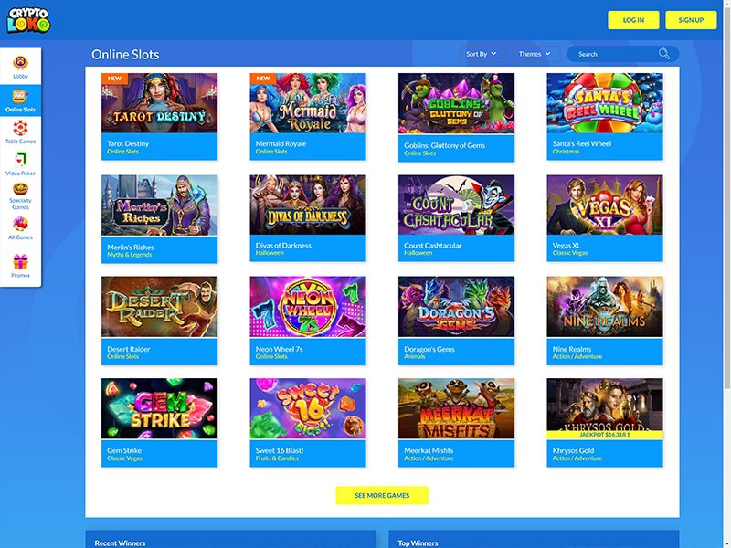 Cryptoloko Casino software