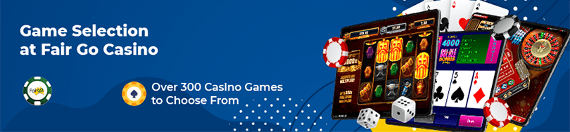 fair go casino game selection