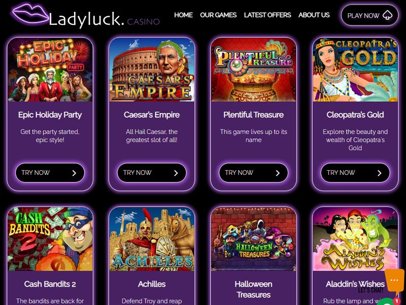 Ladyluck software