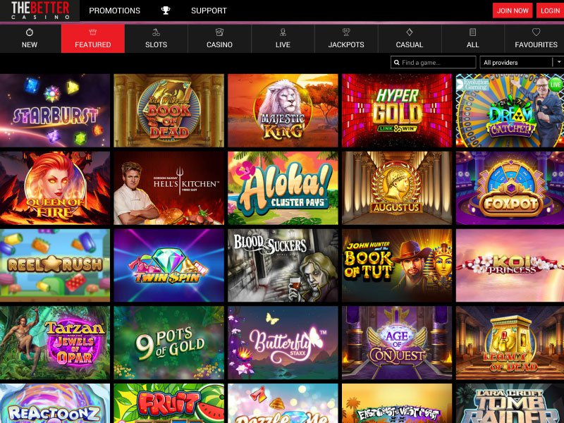 The Better Casino software